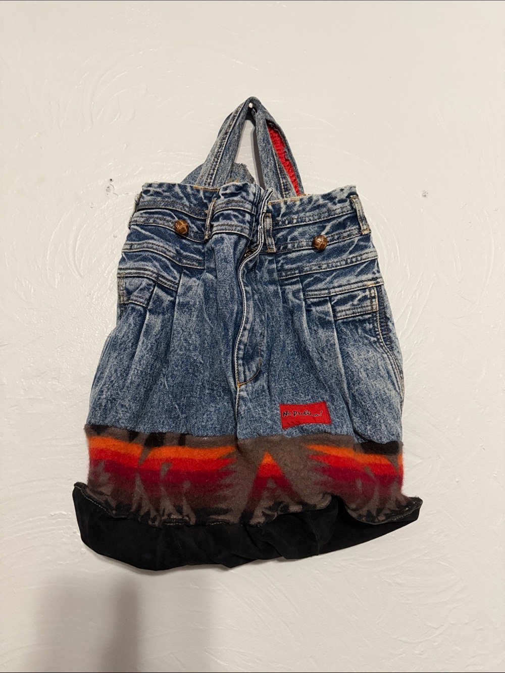 Jean no problem bucket bag